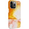 Evelatus iPhone 15 Pro Premium Silicone case Customized Print Apple Orange