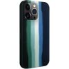 Evelatus iPhone 15 Pro Silicone case Multi-Colored Apple Green