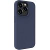 Evelatus iPhone 15 Pro Max Premium Magsafe Soft Touch Silicone Case Apple Midnight Blue