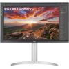 Монитор LG 27UP85NP-W, 27-дюймовый (68,6 см) IPS, 4K, 3840x2160, 5 мс, 400 кд/м2, 60 Гц, белый