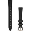 Garmin watch strap Lily 2 Leather, black/cream gold