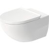 Duravit pods ar SC vāku Architec Rimless, stiprināms pie sienas 365x575 mm, balts