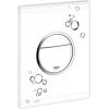 Grohe taustiņš Nova Cosmo duo, 156x197 mm, horizontāls/vertikāls, balts/hroms