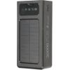 Extralink Solar EPB-093 jaudas banka 30000 mAh | 4 x USB melns