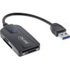 InLine® Card reader USB 3.1 USB-A, for SD/SDHC/SDXC, microSD, UHS-II compatible