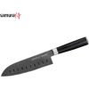 Samura MO-V Stonewash Самый Большой сантоку 180 mm. из AUS 8 Японской из стали 59 HRC