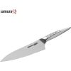 Samura Stark Универсальный большой кухонный Santoku нож 197mm из AUS 8 Японской стали 59 HRC