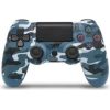 Goodbuy Doubleshock bluetooth džojistiks PS4 (PRO | SLIM) | iOS | Android | PC | Smart TV kamuflāžas zils