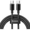 Cable USB-C to USB-C Mcdodo CA-3670, 100W, 1.2m (black)