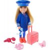 Lalka Barbie Mattel Chelsea Kariera - Pilotka (GTN90)