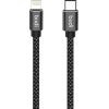 USB-C to lightning cable Budi, 20W, 2m