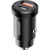 Car Charger USB-A+USB-C 30W Essager (black)