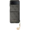 Guess GUHCZF4GF4GGR F721 Z Flip 4 gray|gray hardcase 4G Charms Collection