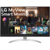 LCD Monitor LG MyView 32'' 31.5" Smart/4K Panel VA 3840x2160 16:9 5 ms Speakers Tilt Colour White 32SQ700S-W