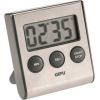 GEFU CONTARE Digital kitchen timer Black, Stainless steel