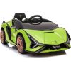 Lean Cars Electric Ride On Car Lamborghini Sian Green
