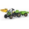 Rolly Toys Traktor Rolly zielony z łyżką i przyczepą 023134 (5023134)