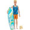 Lalka Barbie Mattel Ken Surfer plażowy (blondyn) HPT50