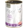 Dolina Noteci Piper Animals Sterilised with rabbit - wet cat food - 400g