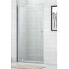 dušas durvis OBDO1, 1000 mm, h=1850, briliants/caurspīdīgs stikls
