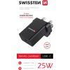 Swissten Зарядное устройство PD USB-C для UK разъем 25W