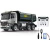 Jamara Dump truck Mercedes-Benz Arocs Metal Meiller, toy wehicle (silver/black, 1:20)