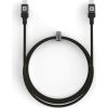 Evelatus   USB C to C Cable 1.2M 60W / 20V3A Aluminum housing braiding Black