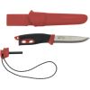 Morakniv Outdoor sports knife Companion spark (S), 104mm, red, with fire starter