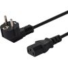 SAVIO CL-181 Power cable CEE 7/7 (E/F) – IEC C13 5m