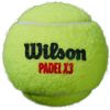 Wilson Tube Of 3 Wilson Padel Balls Performance Bumbas 3gab