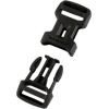 Mammut sprādze Dual Adjust Side Squeeze Buckle 38 mm Black