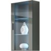 Cama Meble Cama hanging display cabinet SOHO grey/grey gloss