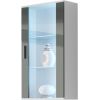 Cama Meble Cama hanging display cabinet SOHO white/grey gloss