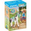 Playmobil Zestaw z figurkami Horses 71358 Ellie i Sawdust ćwiczące western riding