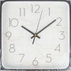 Wall clock HENRY 25x25cm, square