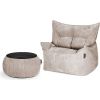 Qubo Chillin Set KALA + JUST TABLE + JUST TOP Wood FEEL Wood