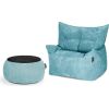 Qubo Chillin Set KALA + JUST TABLE + JUST TOP Electric FEEL Black