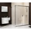 Ravak BLDP4-200 satin+glass Grape Shower door