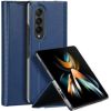 Dux Ducis Samsung  Galaxy Z Fold4 Bril case with a flip wallet stand Dark Blue