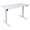 Desk ERGO LIGHT with 1 motor 120x60cm, white