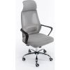 Top E Shop Topeshop FOTEL NIGEL SZARY office/computer chair Padded seat Mesh backrest