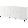 Cama Meble ETNA chest of drawers 200x42x82 white matt