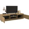 Top E Shop Topeshop RTV140 ARTISAN TV stand/entertainment centre 2 shelves