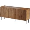 Cama Meble JUNGLE chest of drawers 152x40.5x74.5 oak wotan + black legs