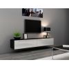 Cama Meble Cama TV Stand VIGO '180' 30/180/40 black/white gloss