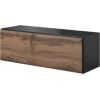 Cama Meble Cama full storage cabinet ROCO RO1 112/37/39 antracite/wotan oak