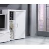 Cama Meble Cama bookcase SAMBA white/white gloss