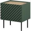 Cama Meble ONDA bedside table 2 pcs. 50x40x54 Green