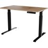 Cama Meble Desk with electric height adjustment MOON 121x67x72-120 black/tan