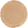 Table mat SUZAN D38cm jute, beige